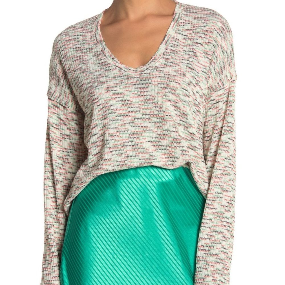 CODEXMODE Space Dye Sweater Green Multi
